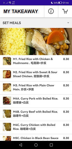 My Takeaway App